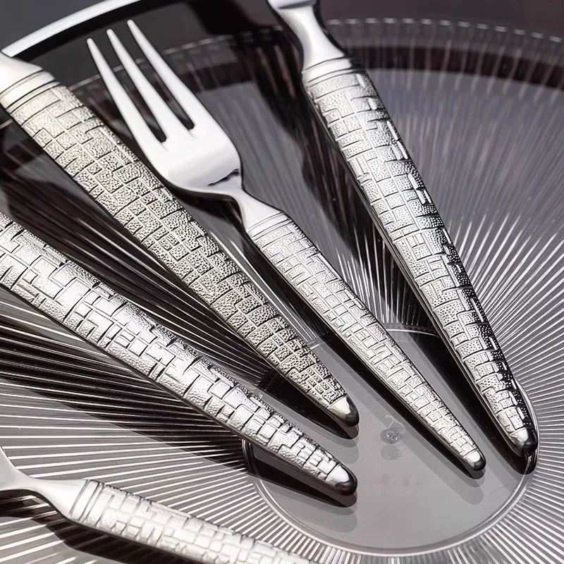 스테인리스 스틸 수저 세트 tableware view 5