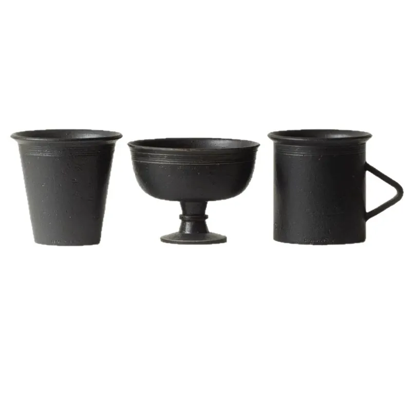 Porcelain Yogurt Cup with Pedestal tableware view 5
