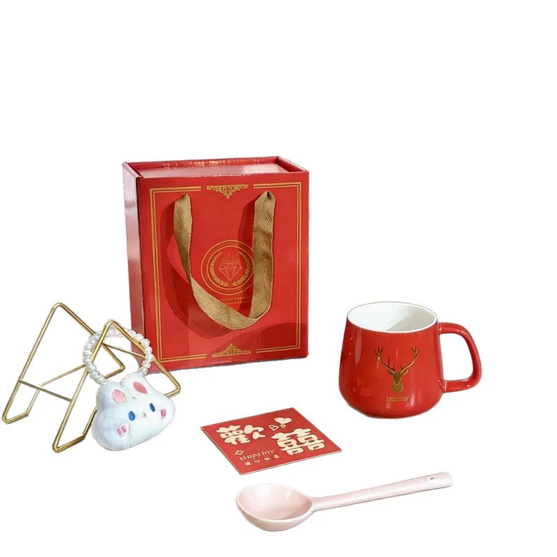 法人ギフト用赤いギフトセット tableware view 5