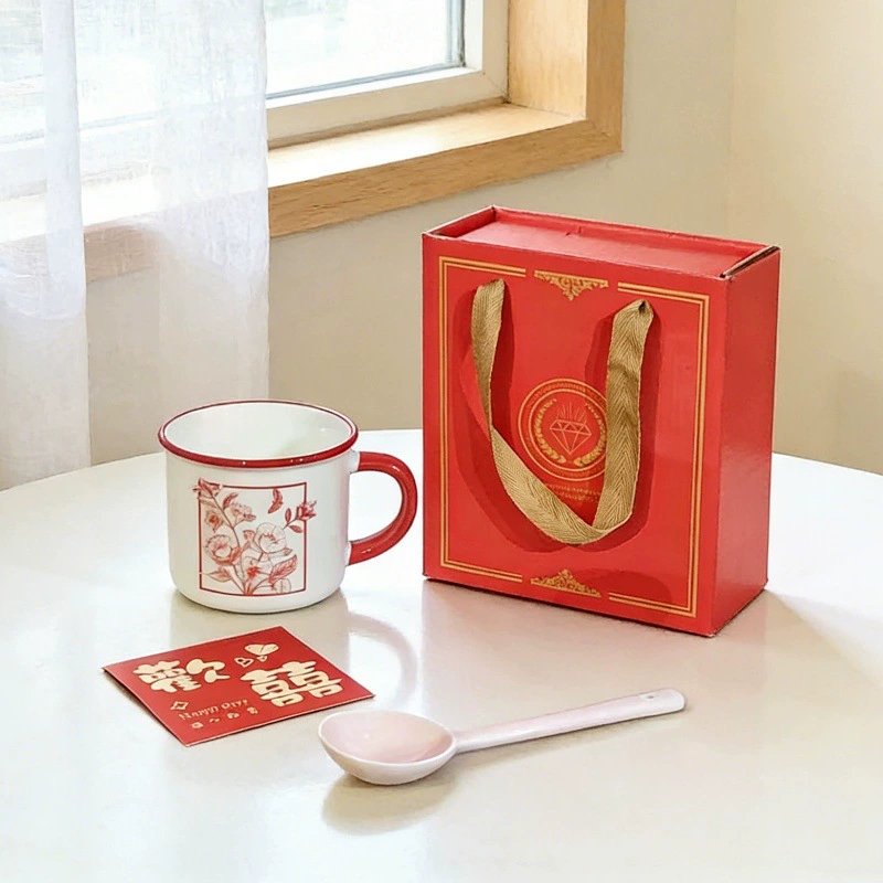 法人ギフト用赤いギフトセット tableware view 10