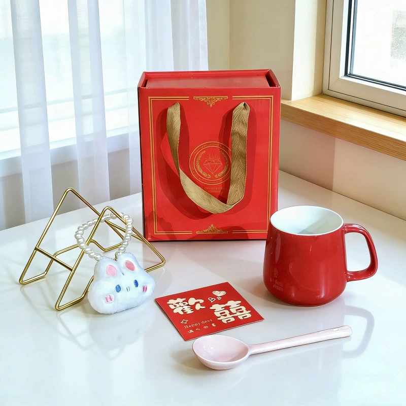 法人ギフト用赤いギフトセット tableware view 12
