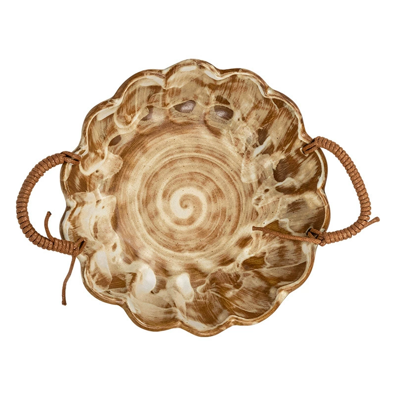 Rope Woven Stoneware Bowl tableware view 5