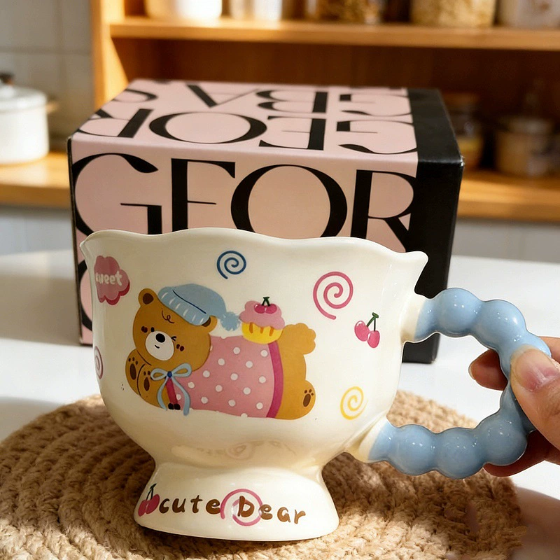 Ceramic Bear Handle Mug