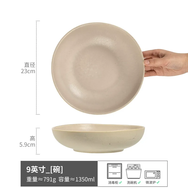 Japanese Style Ceramic Bowl tableware view 6