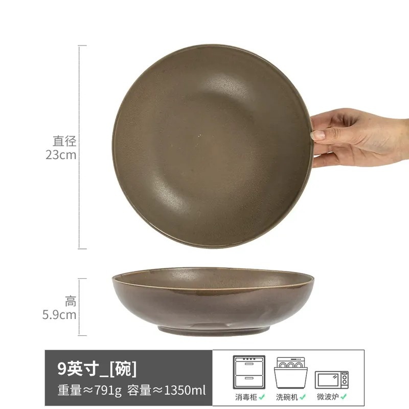 Japanese Style Ceramic Bowl tableware view 8