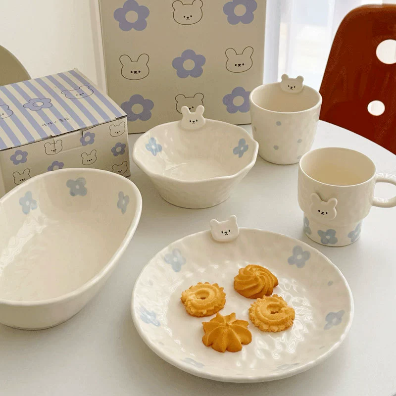 Cute Animal Ceramic Dinnerware Set