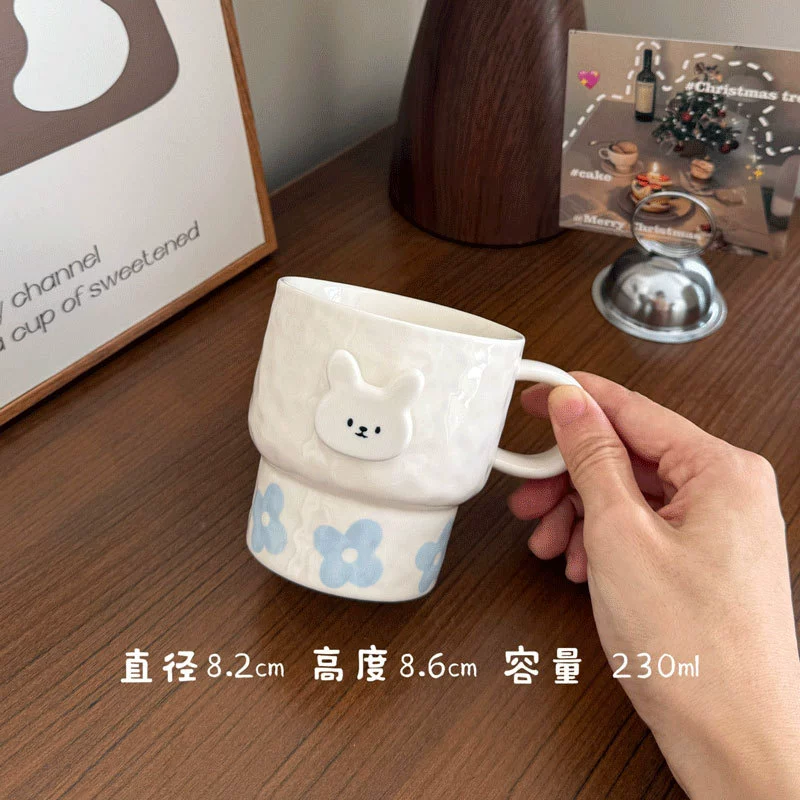 Service de table en céramique animaux mignons tableware view 7