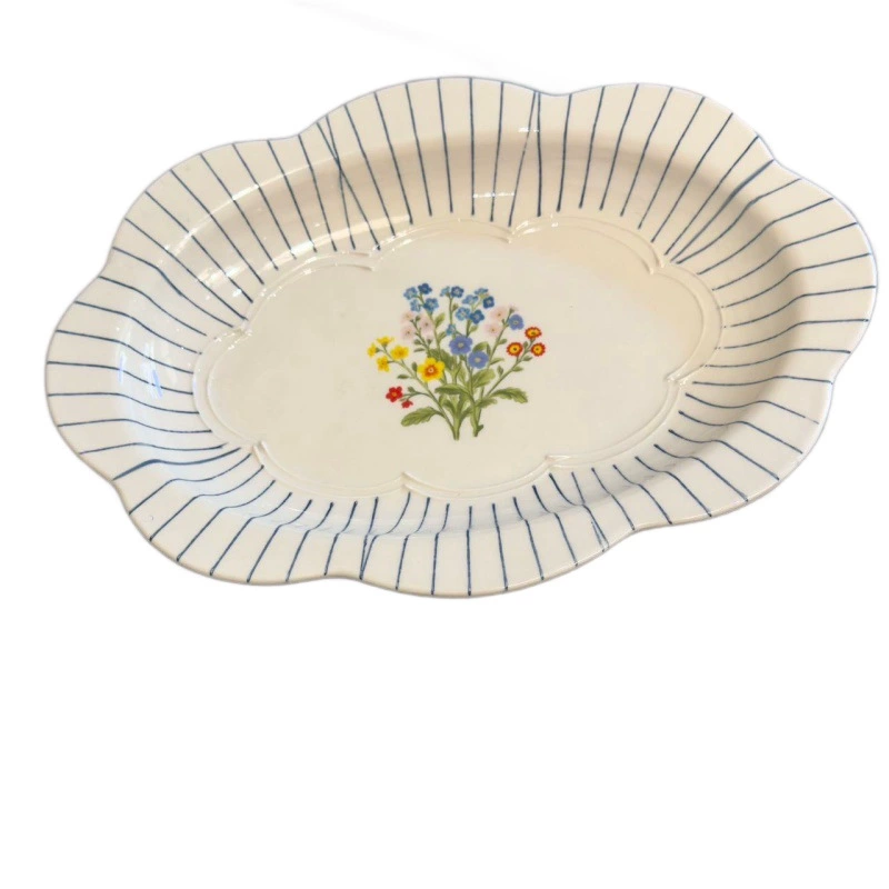 طقم طبق عشاء ووعاء بورسلين عتيق tableware view 5