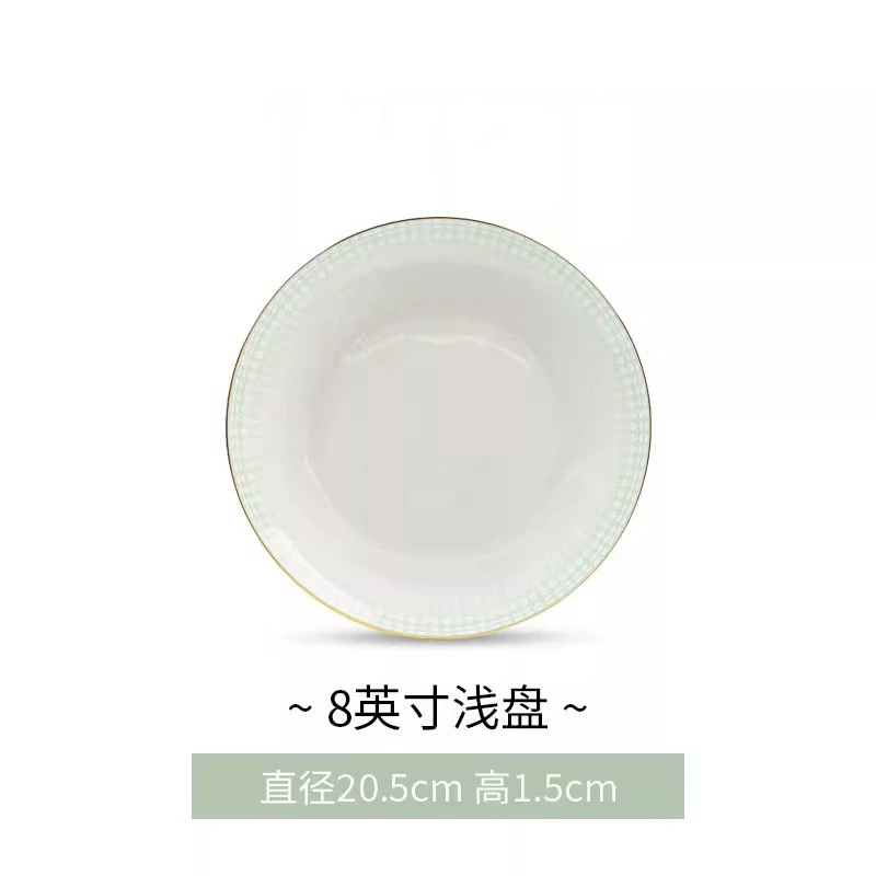 Tazón de arroz de porcelana de hueso tableware view 10