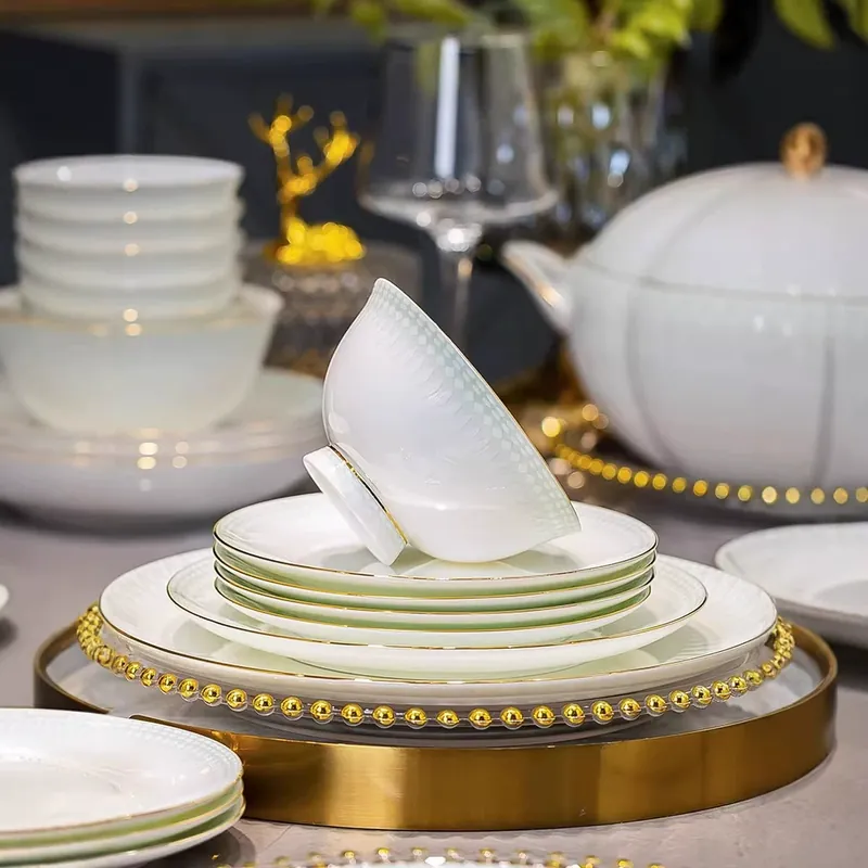 Bone China Tableware Set tableware view 2