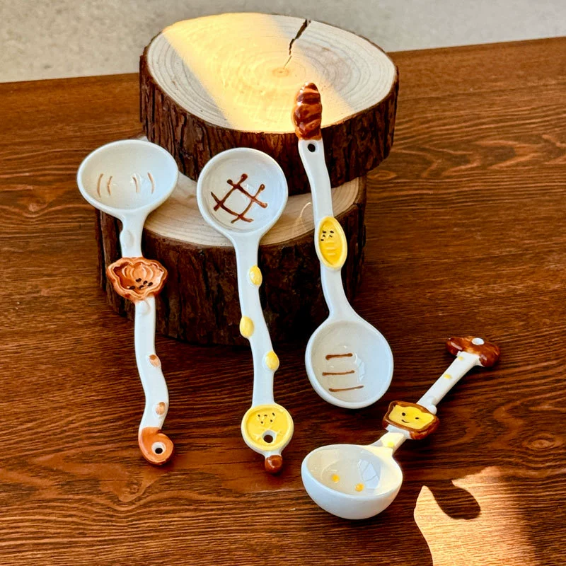 Ceramic Spoon Set