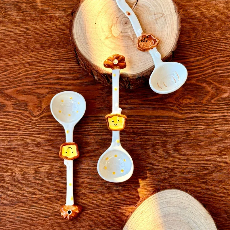 Ceramic Spoon Set tableware view 3