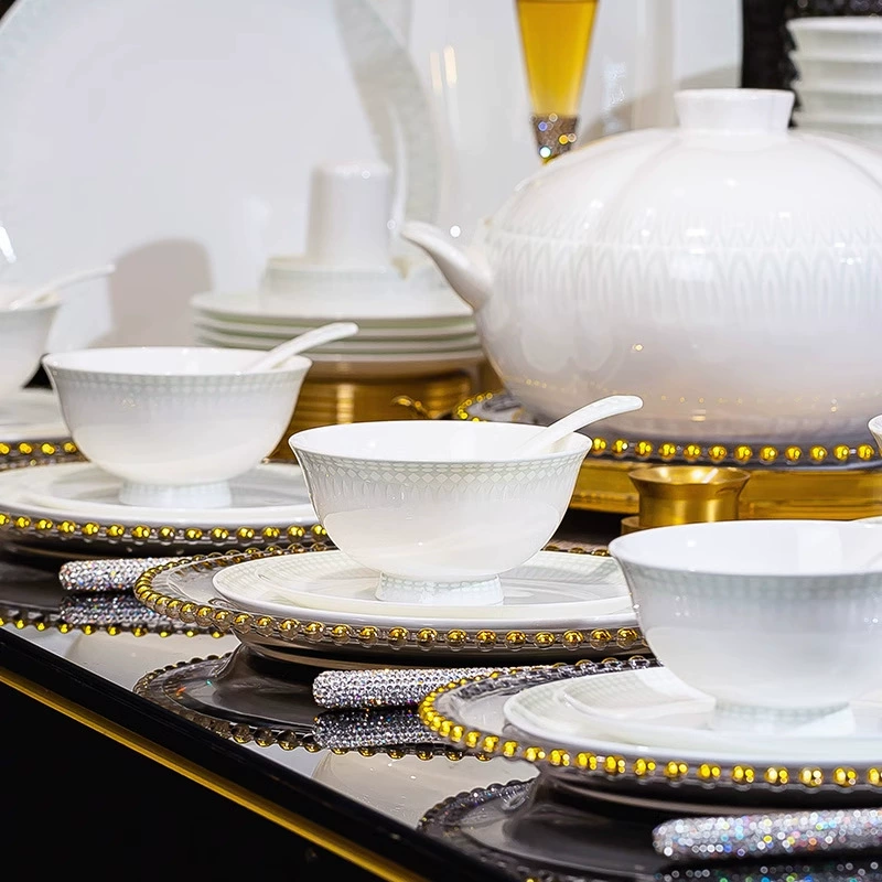 본차이나 밥그릇 tableware view 3