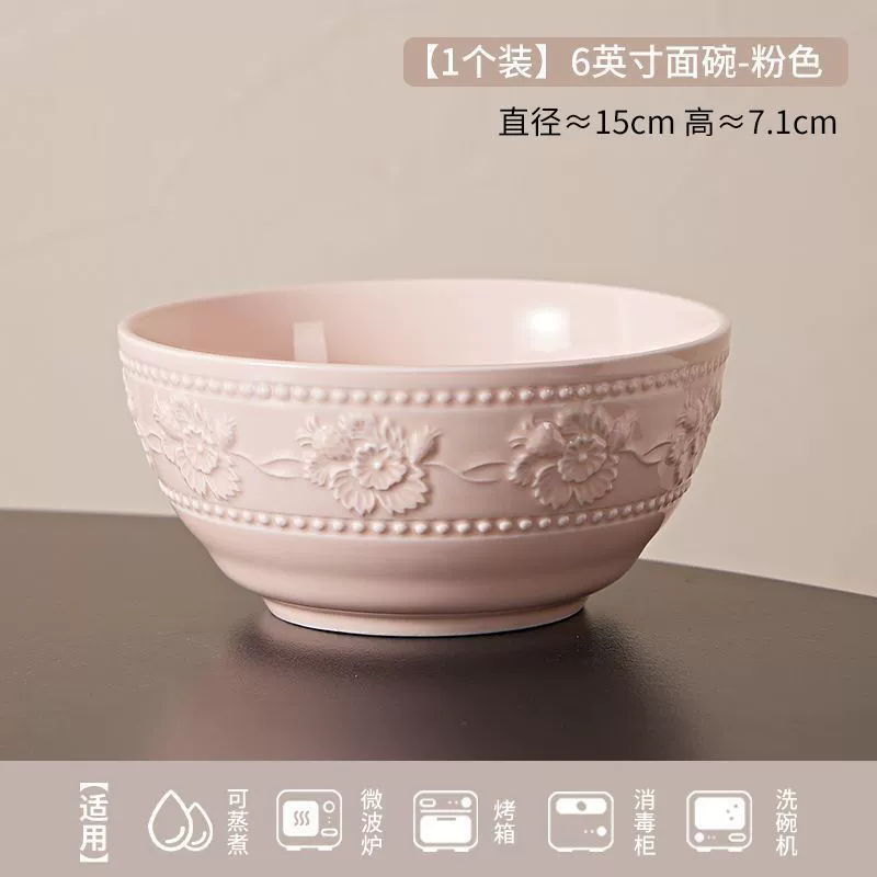 Набор керамической посуды с рельефом земляники во французском стиле tableware view 11