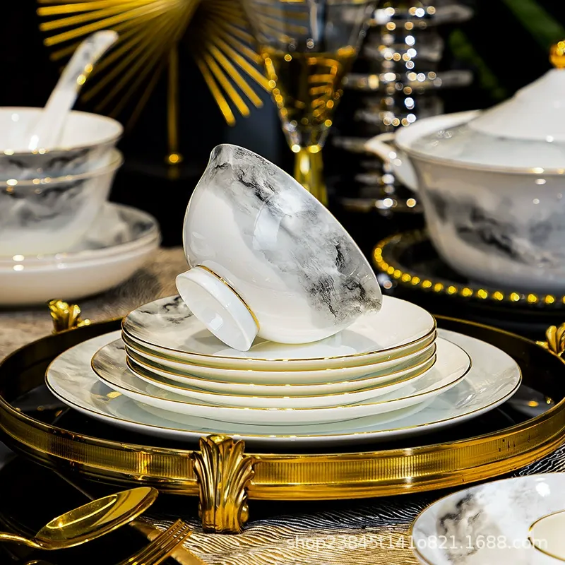 Bone China Rice Bowl tableware view 2