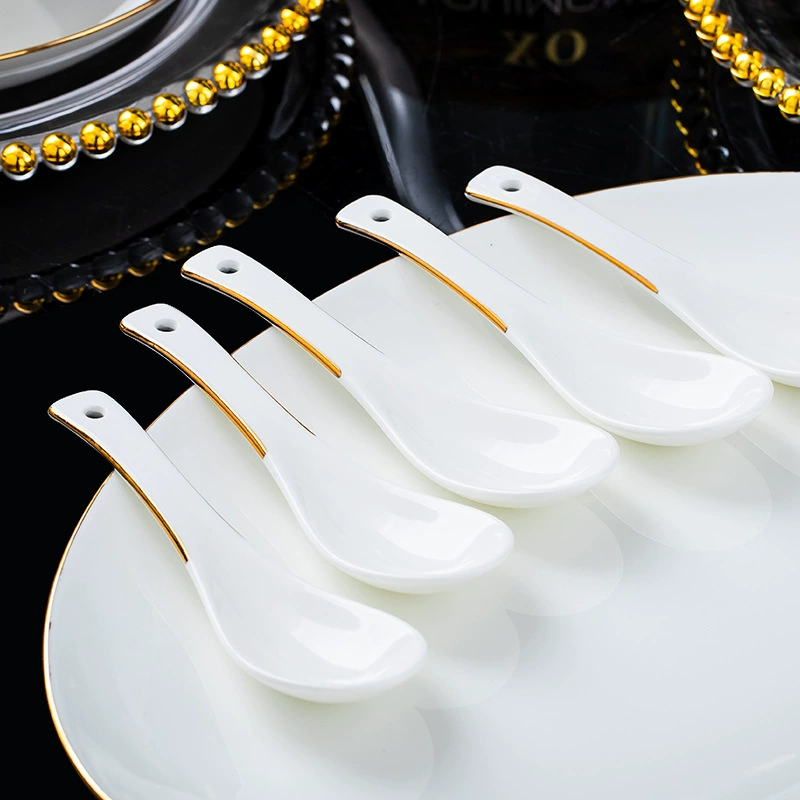 Ceramic Spoon and Chopstick Set tableware view 4