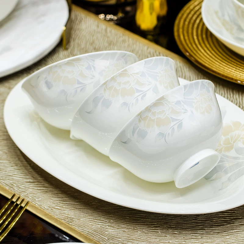 Jingdezhen Bone China Tableware Set tableware view 2