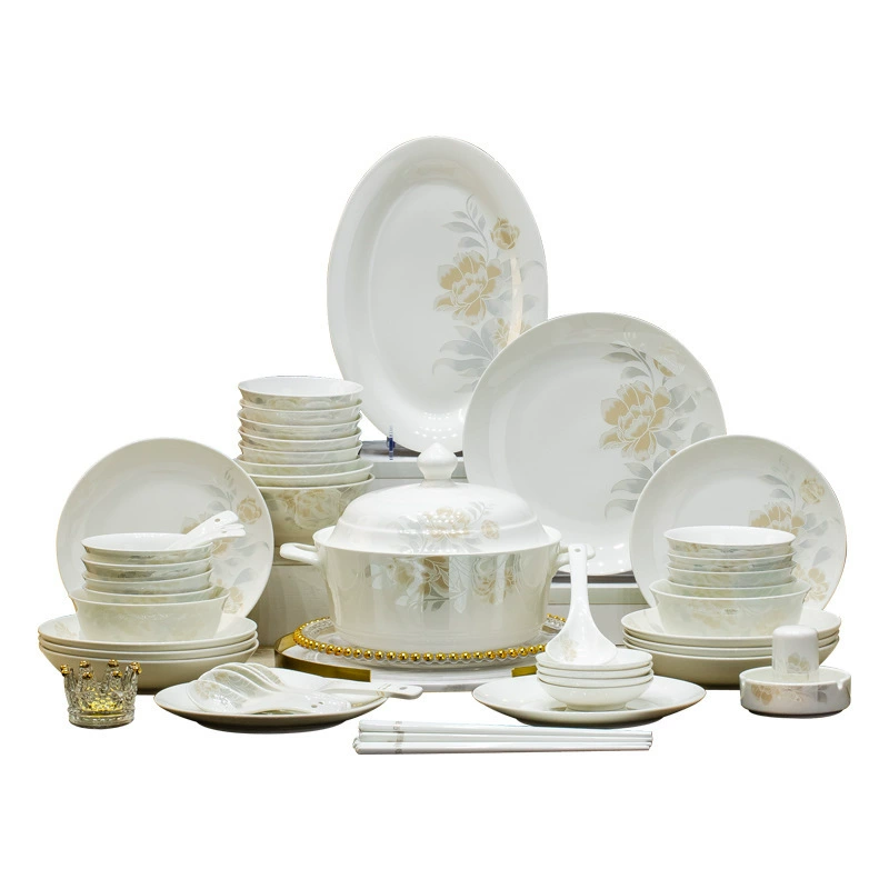 Jingdezhen Bone China Tableware Set tableware view 5