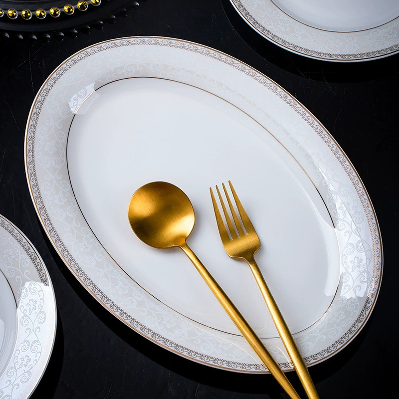 Jingdezhen Bone China Tableware Set tableware view 4