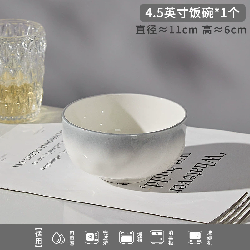 Stone Texture Ceramic Tableware Set tableware view 6