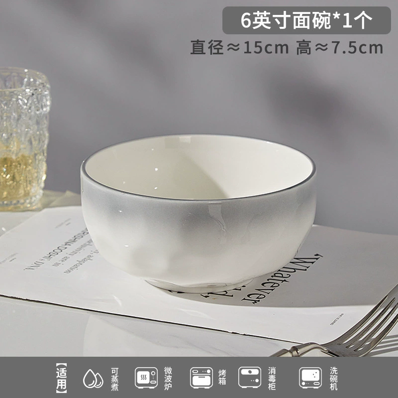 Stone Texture Ceramic Tableware Set tableware view 7