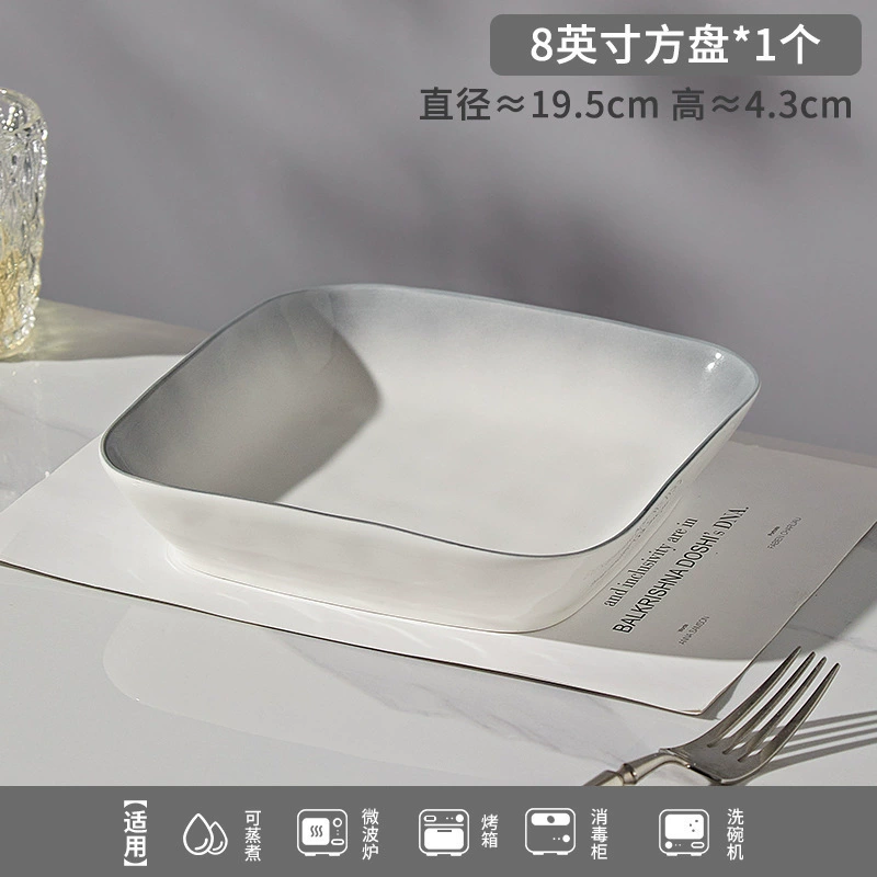 Stone Texture Ceramic Tableware Set tableware view 11