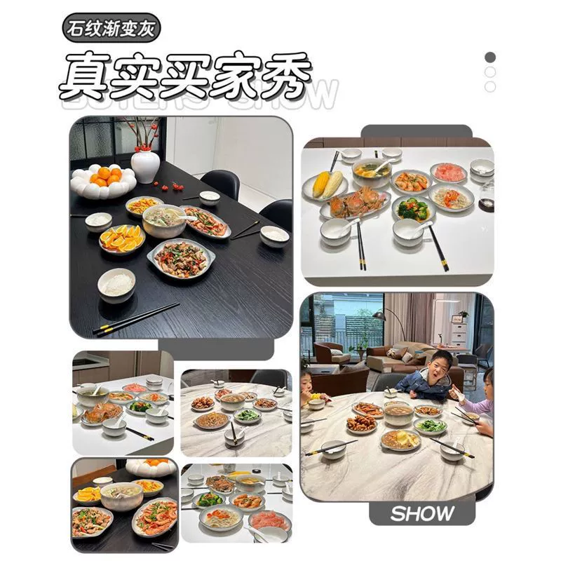 Gradient Ceramic Tableware Set tableware view 4