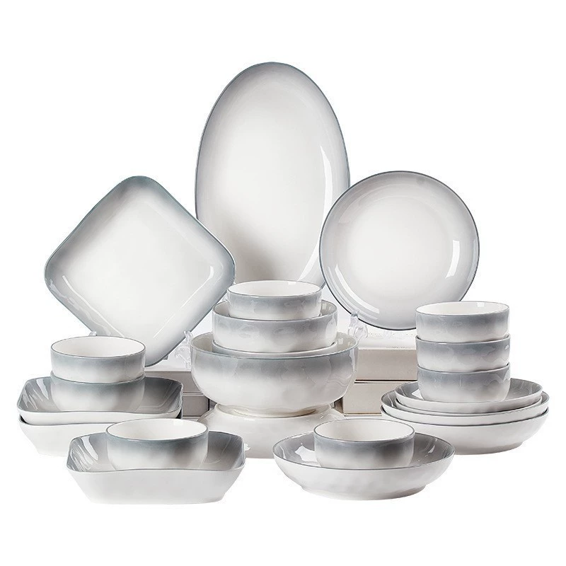 Gradient Ceramic Tableware Set tableware view 5