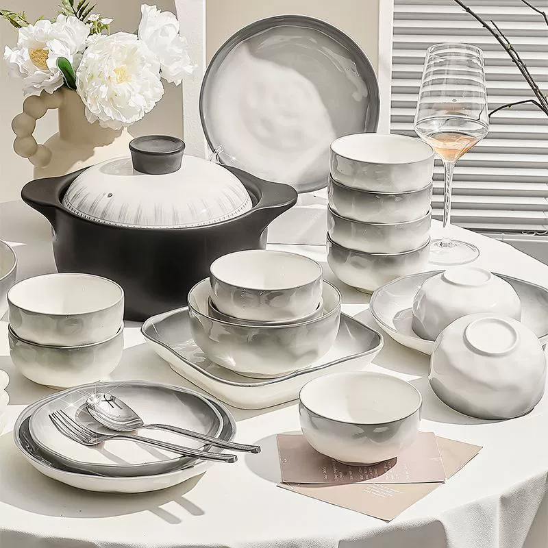 Underglaze Ceramic Tableware Set