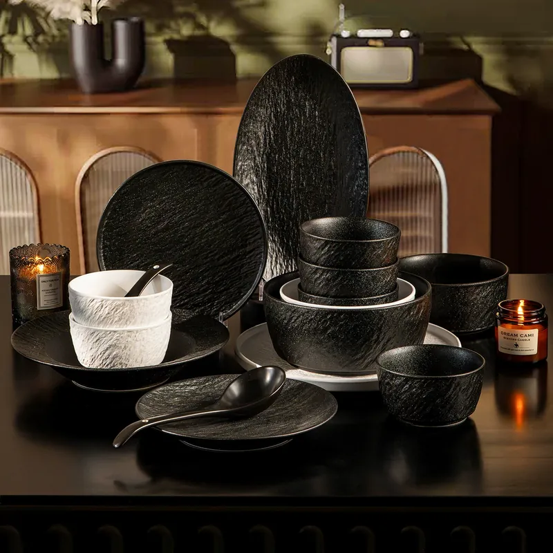Glazed Dinnerware Set