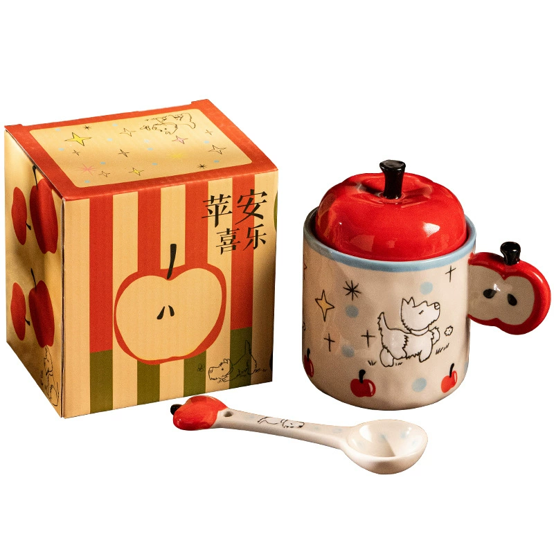 Ceramic Mug with Lid tableware view 5