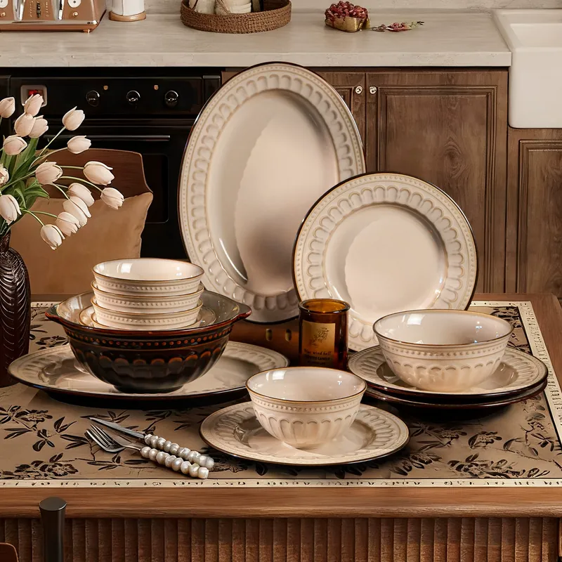 Porcelain Dinnerware Set tableware view 2