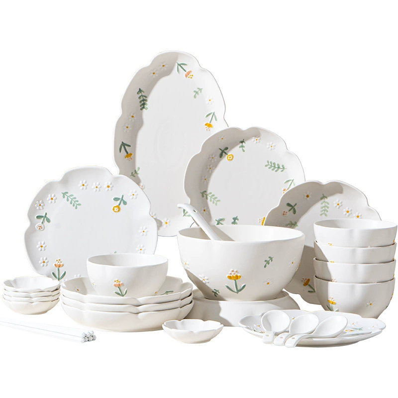 Porcelain Dinnerware Set tableware view 5