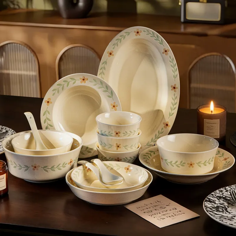Porcelain Dinnerware Set tableware view 2