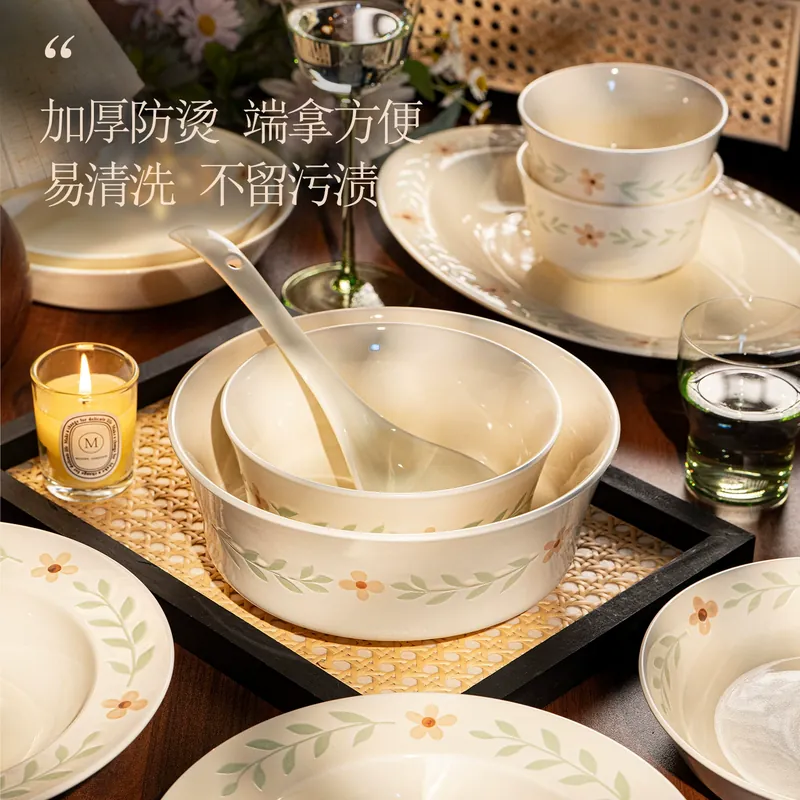 Porcelain Dinnerware Set tableware view 4