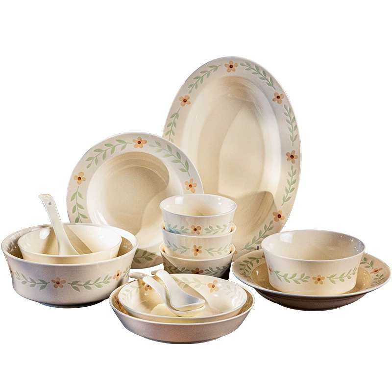 Porcelain Dinnerware Set tableware view 5