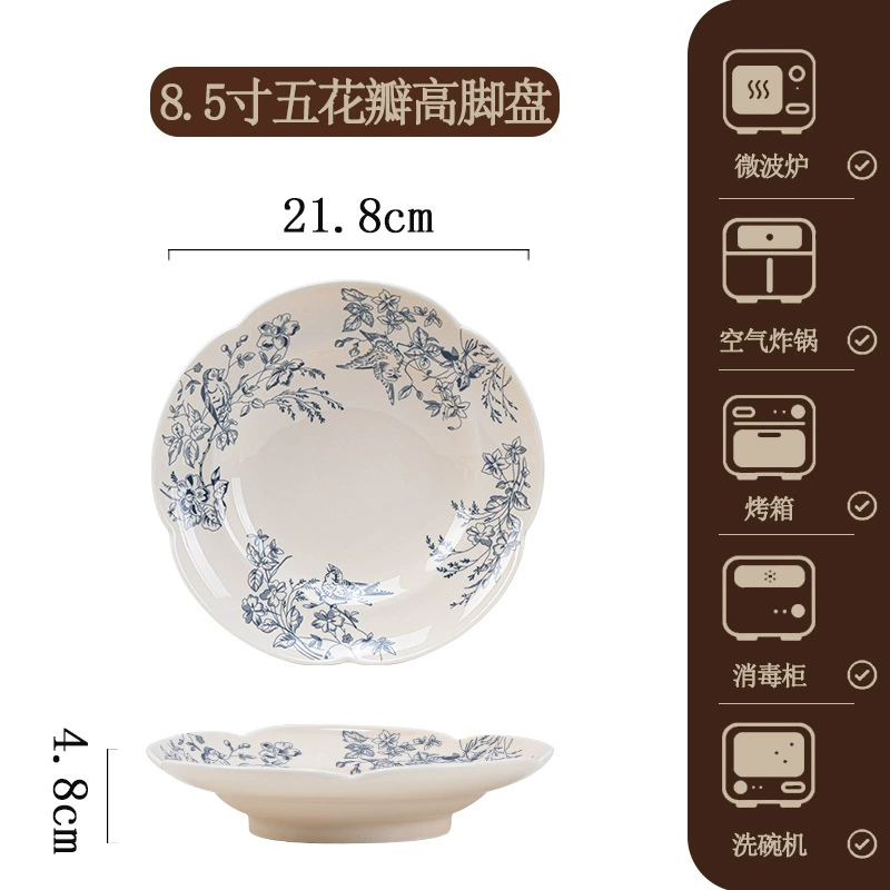 Porcelain Dinnerware Set tableware view 10