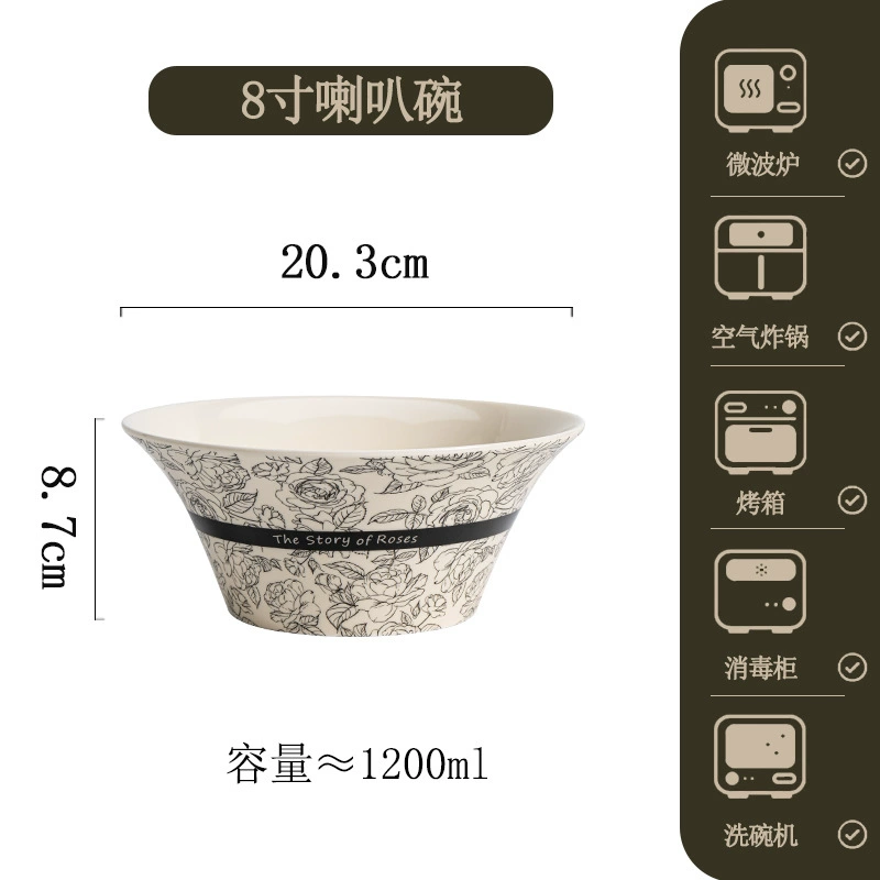 Porcelain Dinnerware Set tableware view 8