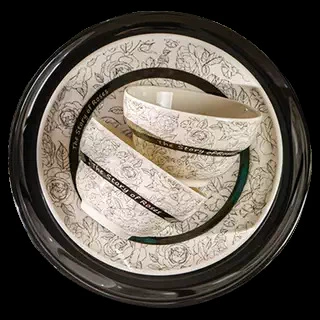 Porcelain Dinnerware Set tableware view 5