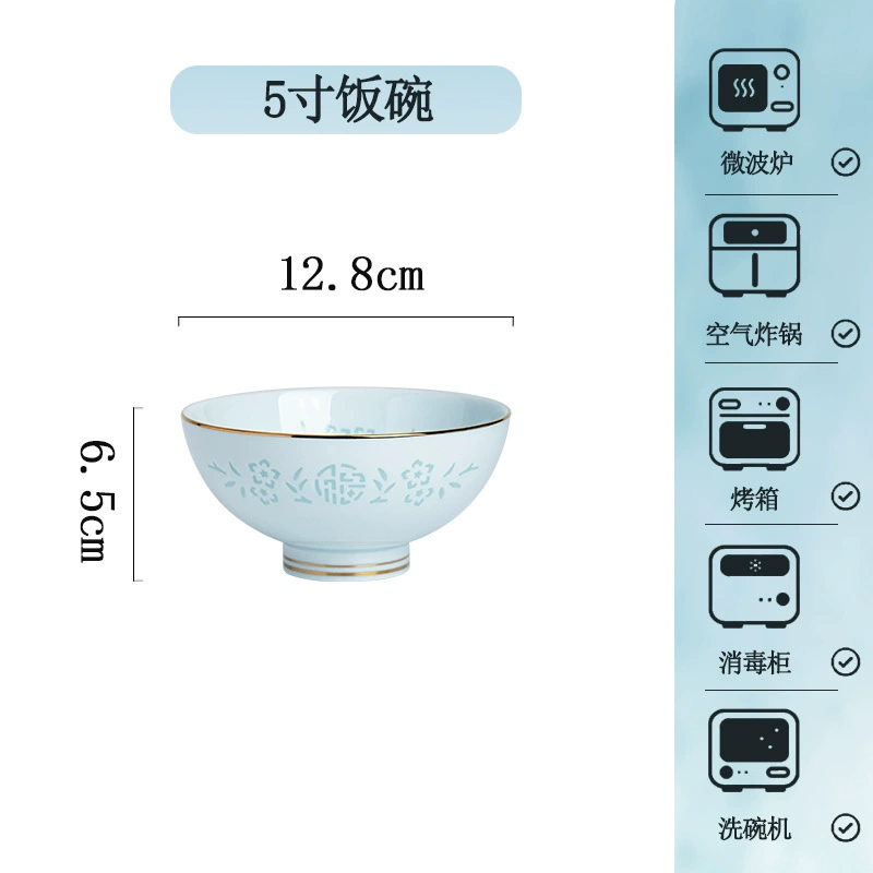 Porcelain Dinnerware Set tableware view 6