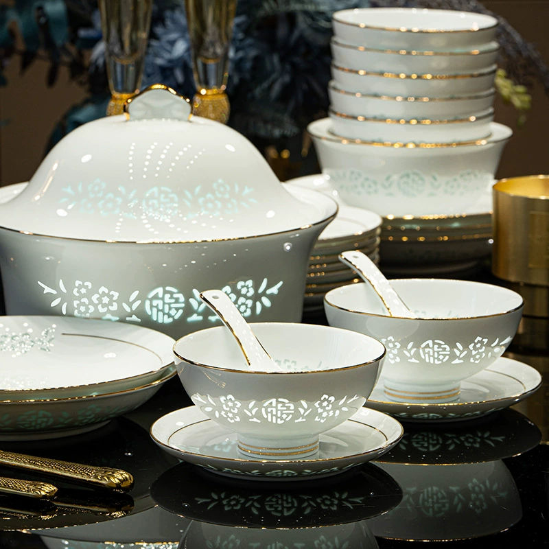 Porcelain Dinnerware Set tableware view 3