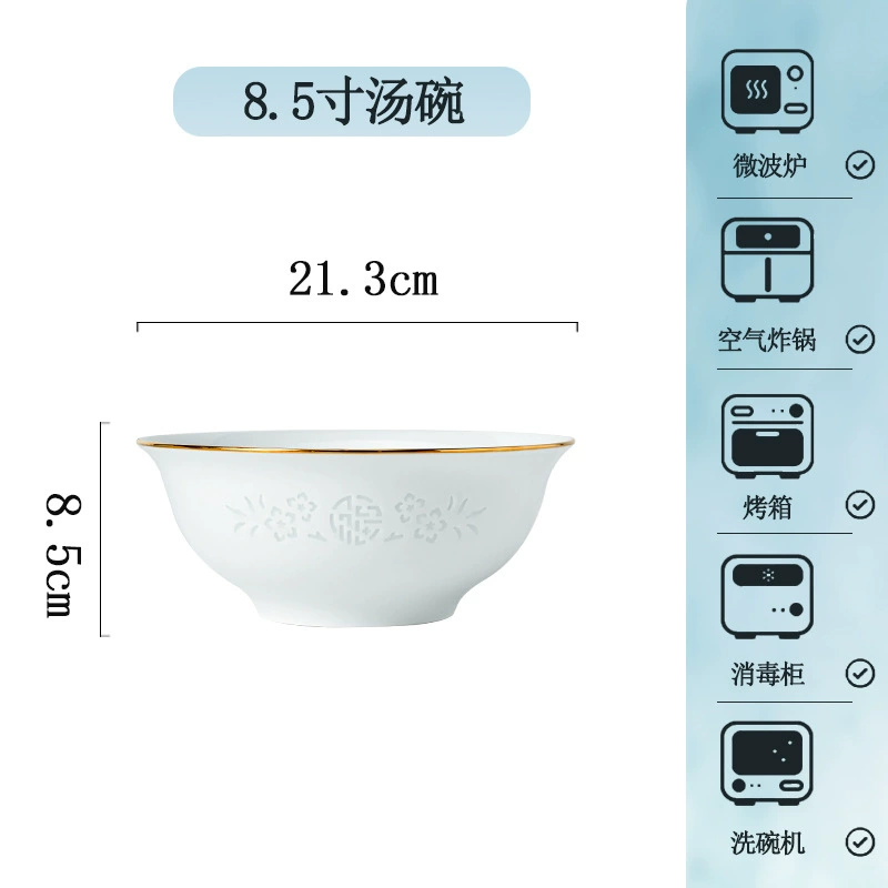 Porcelain Dinnerware Set tableware view 8