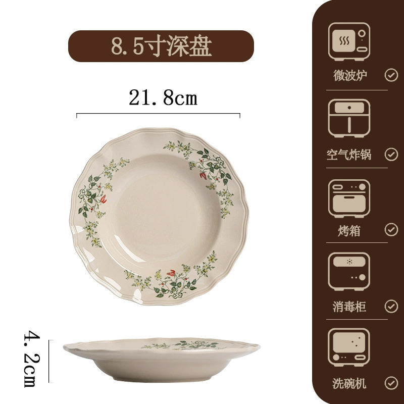 Porcelain Dinnerware Set tableware view 10
