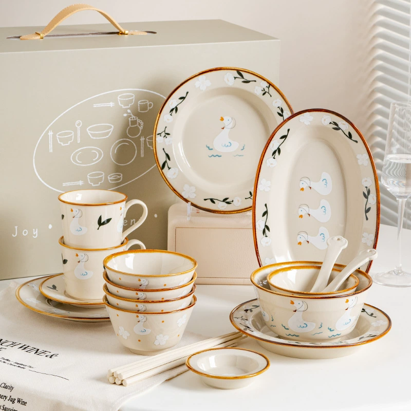 Porcelain Dinnerware Set tableware view 2