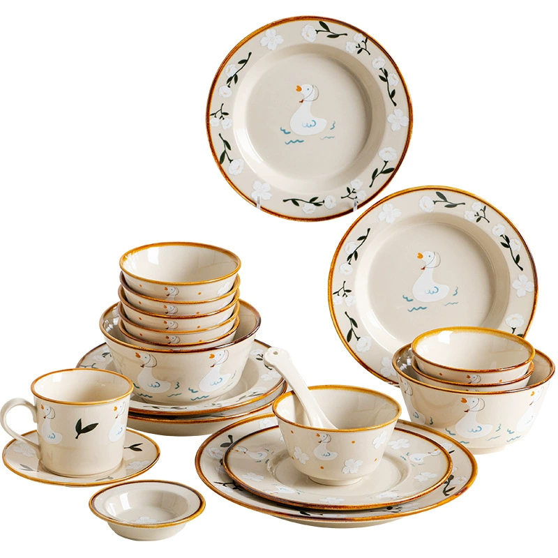 Porcelain Dinnerware Set tableware view 5