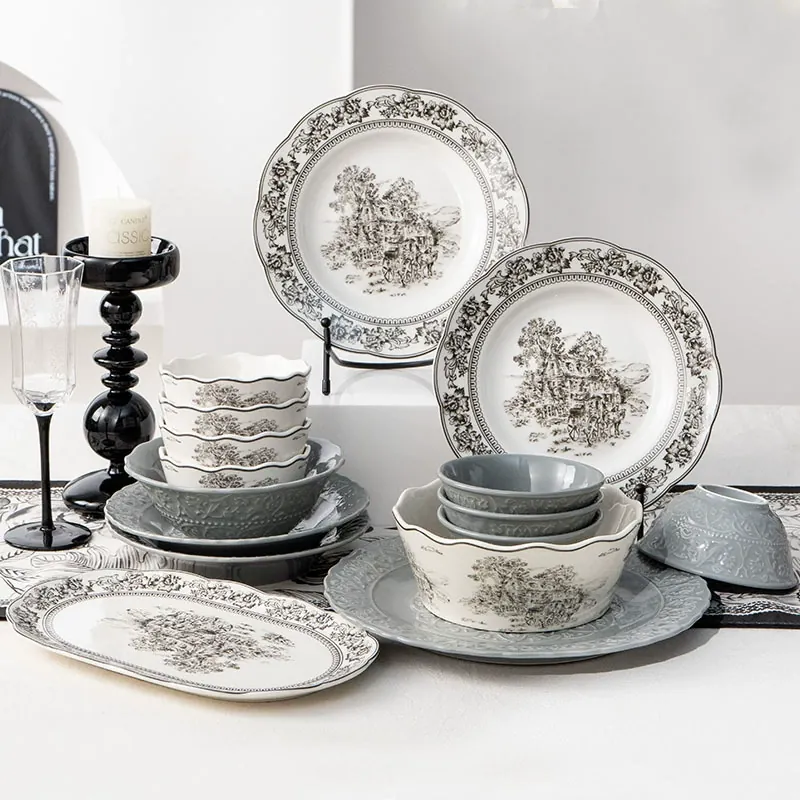 Porcelain Dinnerware Set