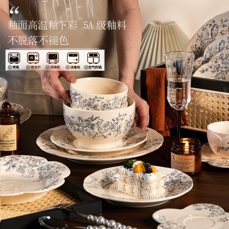 Porcelain Dinnerware Set tableware view 2