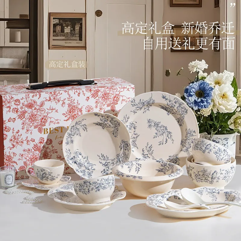 Porcelain Dinnerware Set tableware view 4