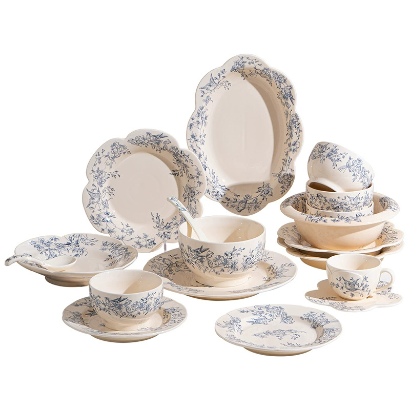 Porcelain Dinnerware Set tableware view 5
