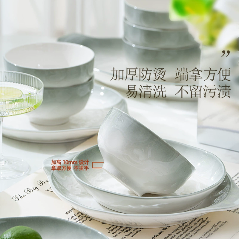 Porcelain Dinnerware Set tableware view 3